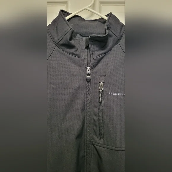 Free Country Men's Performance Jacket in Black - Picture 9 of 9